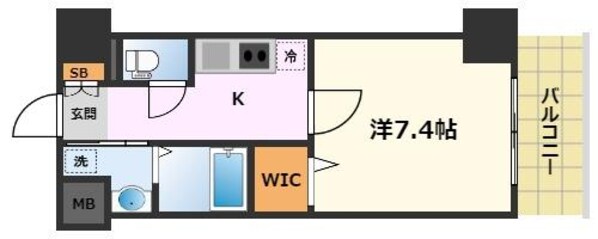 プレイズシード名古屋亀島の物件間取画像